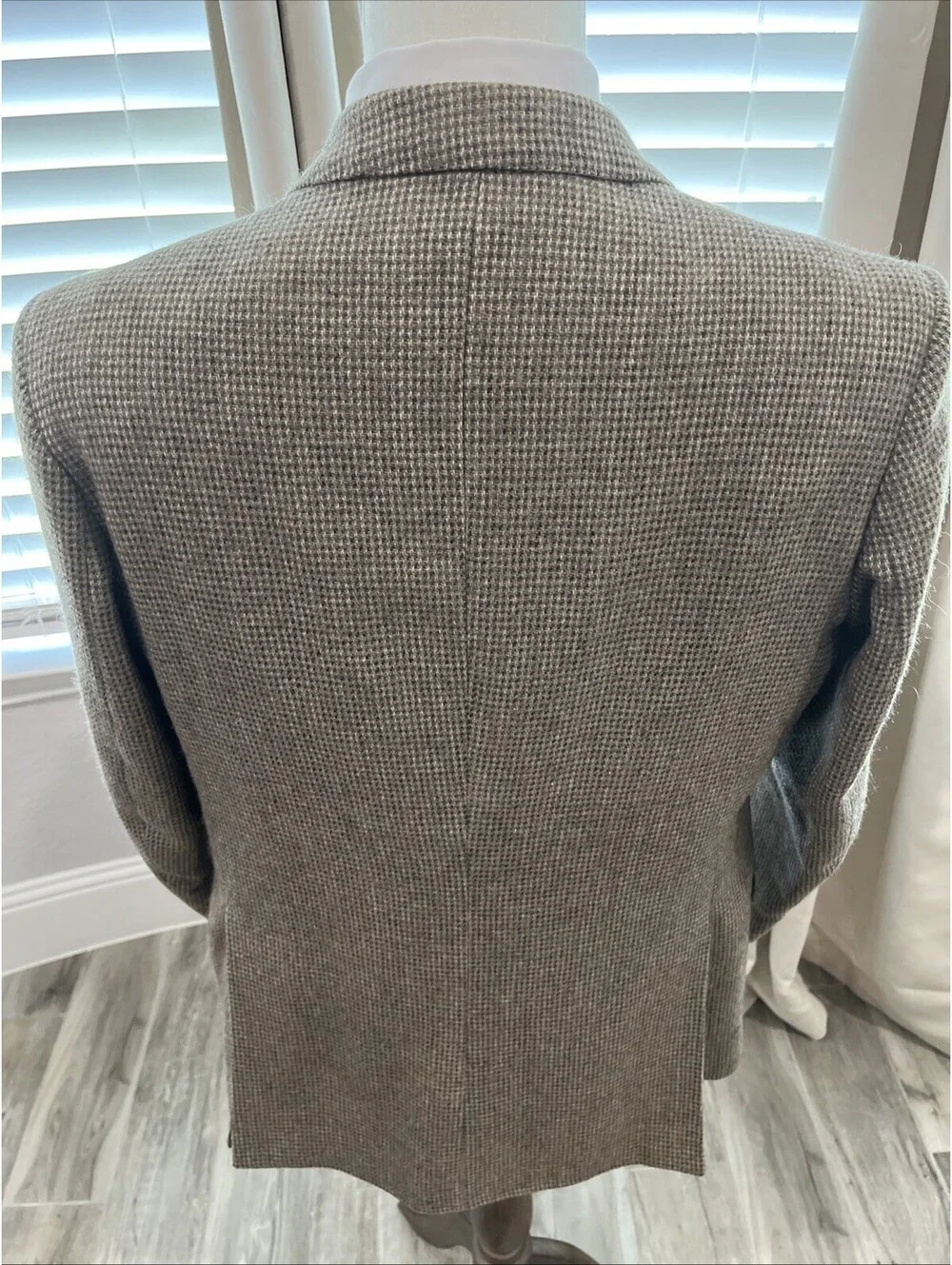 DONEGAL MIST HANDWOVEN TWEED SPORT COAT 42L CASHMERE MOHAIR WOOL BLEND VGC